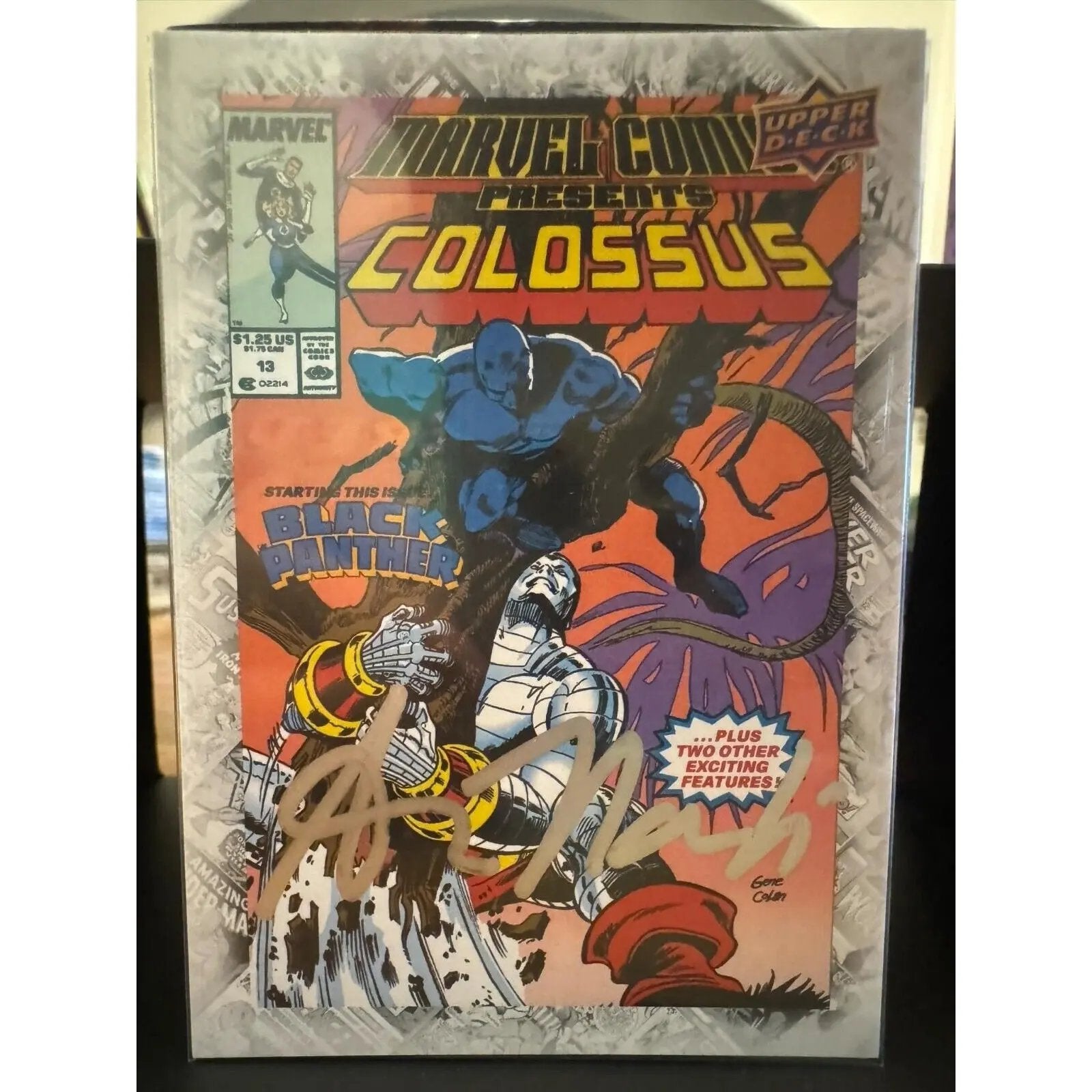 Colossus Breakthrough Issues AUTO Ann Nocenti Marvel Beginnings Vol 2 S 2 B - 34 - MOD Shop LLC