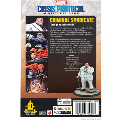 Marvel: Crisis Protocol – Criminal Syndicate Affiliation Pack