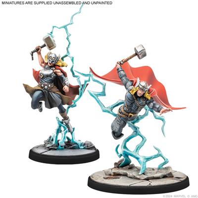 Marvel: Crisis Protocol – Mighty Thor, Lady Sif, Thor, Hero of Midgard & Loki, Prince of Lies Character Pack