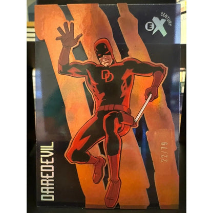 Daredevil Blue Parallel ExCentury Insert EX79 Fleer Ultra Wolverine 22/79 - MOD Shop LLC