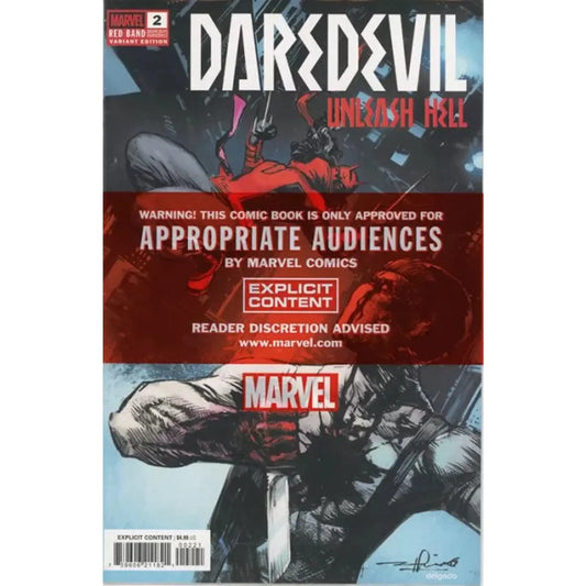 Daredevil: Unleash Hell - Red Band 2B Gerardo Zaffino Variant - MOD Shop LLC