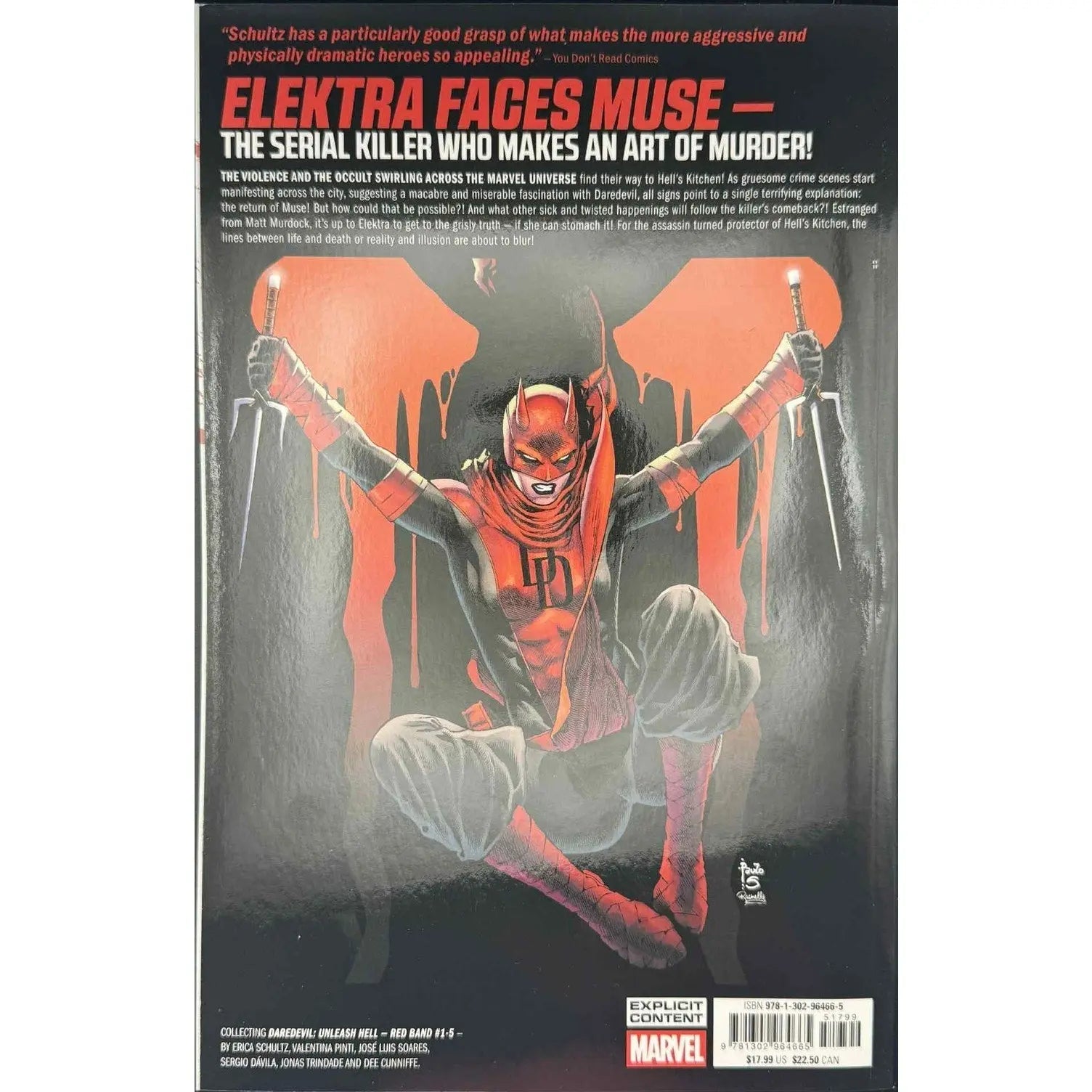 Daredevil - Unleash Hell - Trade Paperback - Marvel Comics Marvel