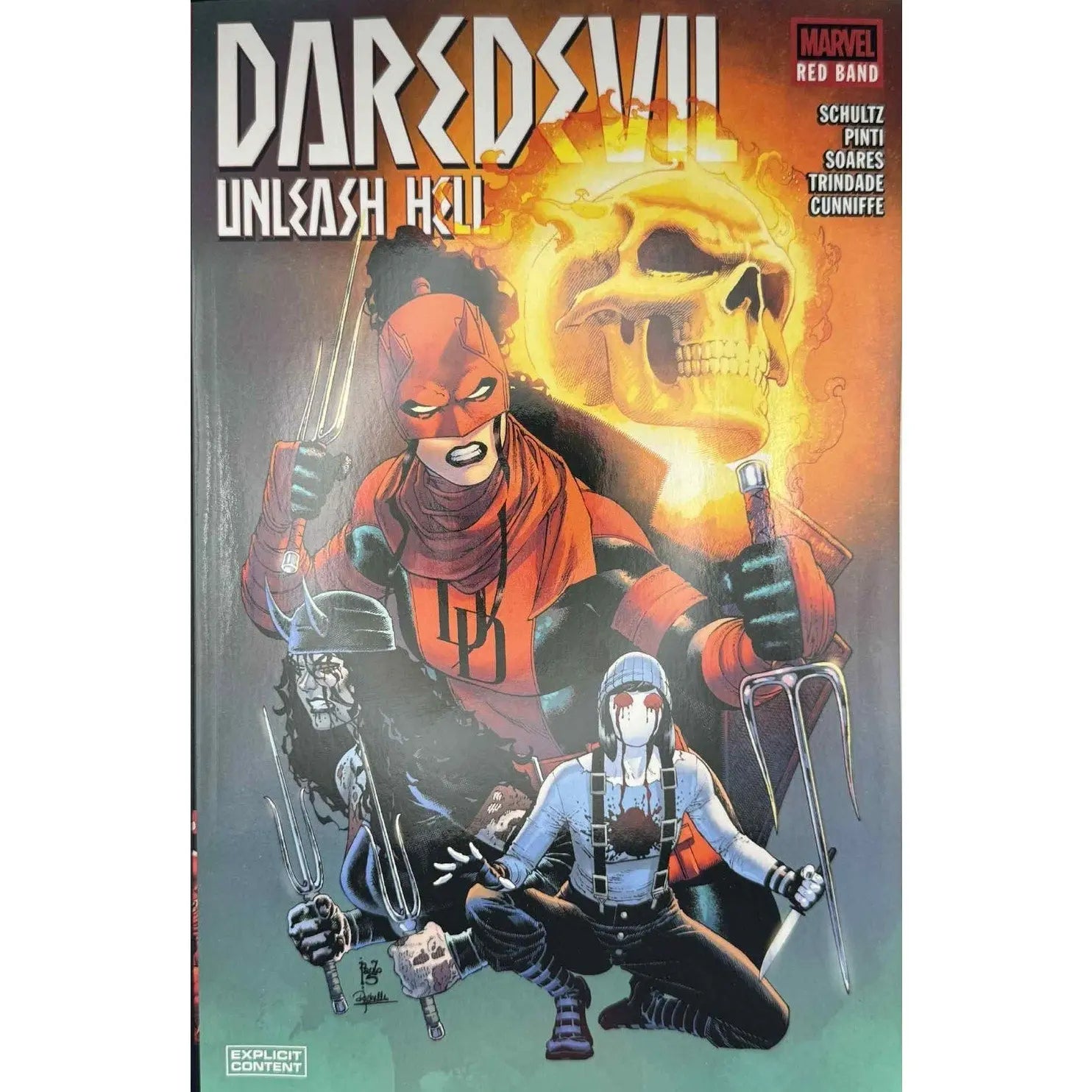 Daredevil - Unleash Hell - Trade Paperback - Marvel Comics Marvel