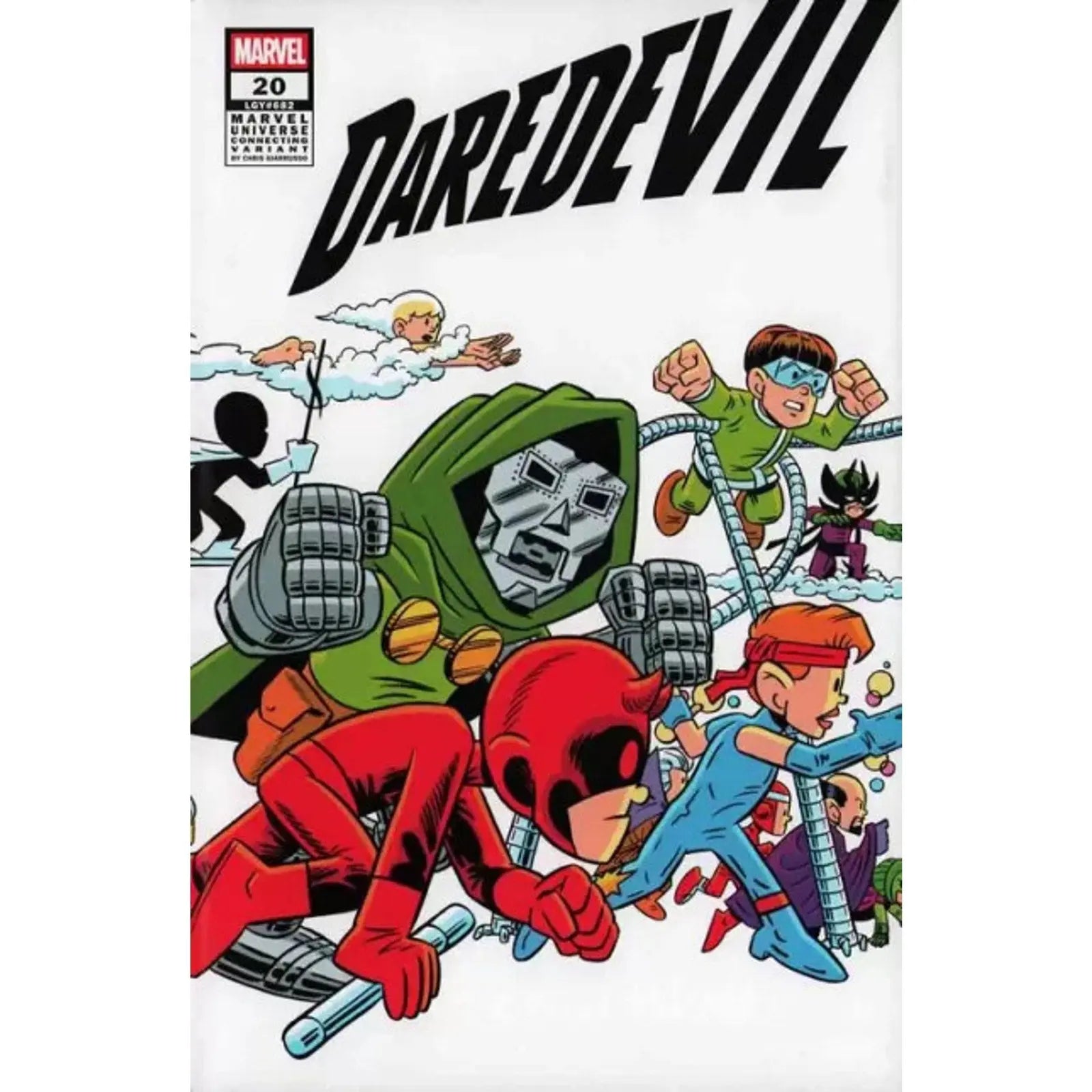 Daredevil, Vol. 8 20B Chris Giarrusso Marvel Universe Connecting Variant - MOD Shop LLC