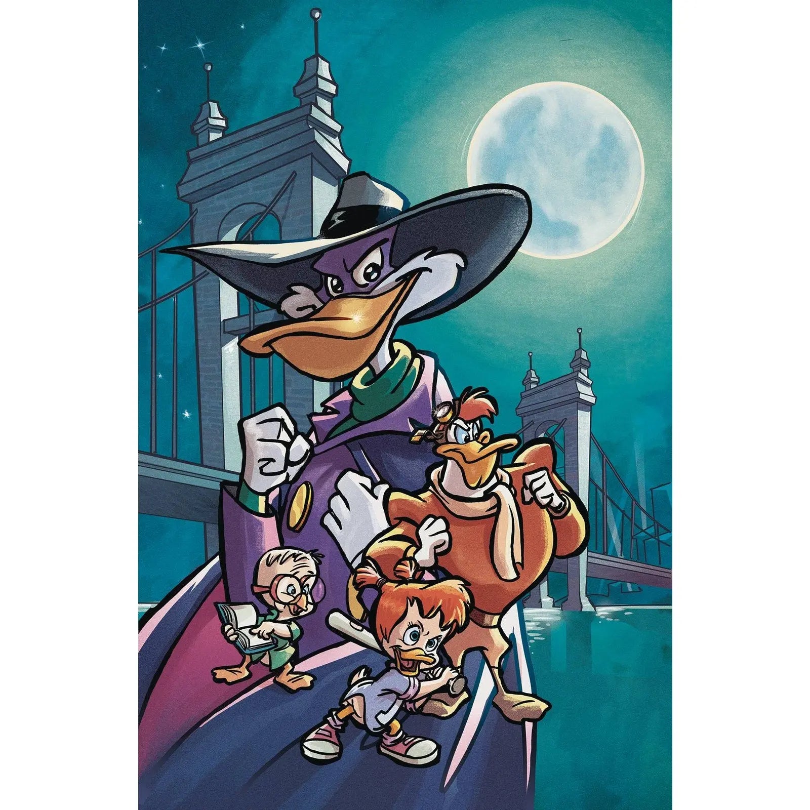 Darkwing Duck 3 Cover F - Stones - Metal Premium Comic - MOD Shop LLC