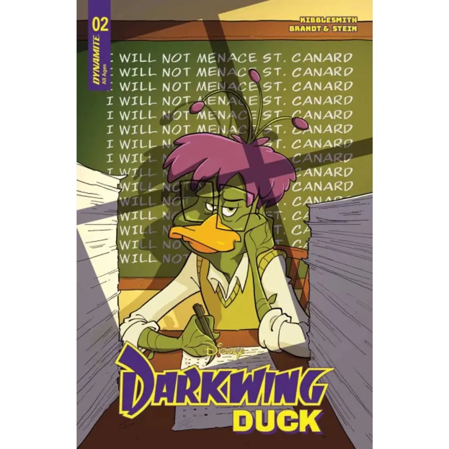 Darkwing Duck (Dynamite Entertainment), Vol. 2 2C Ted Brandt & Ro Stein Variant - MOD Shop LLC
