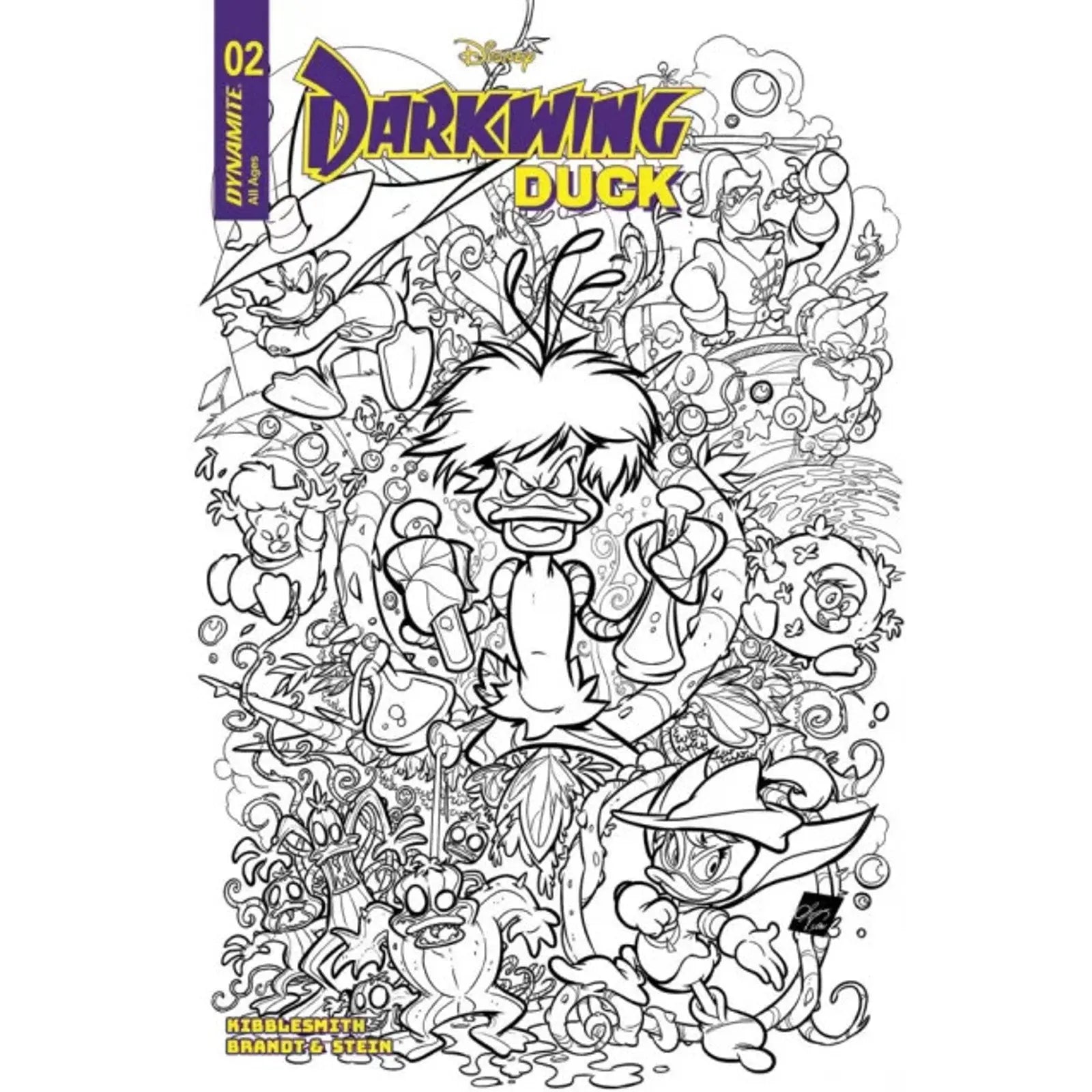 Darkwing Duck Vol. 2 2H Ciro Cangialosi Incentive Sketch Variant (1:10) - MOD Shop LLC