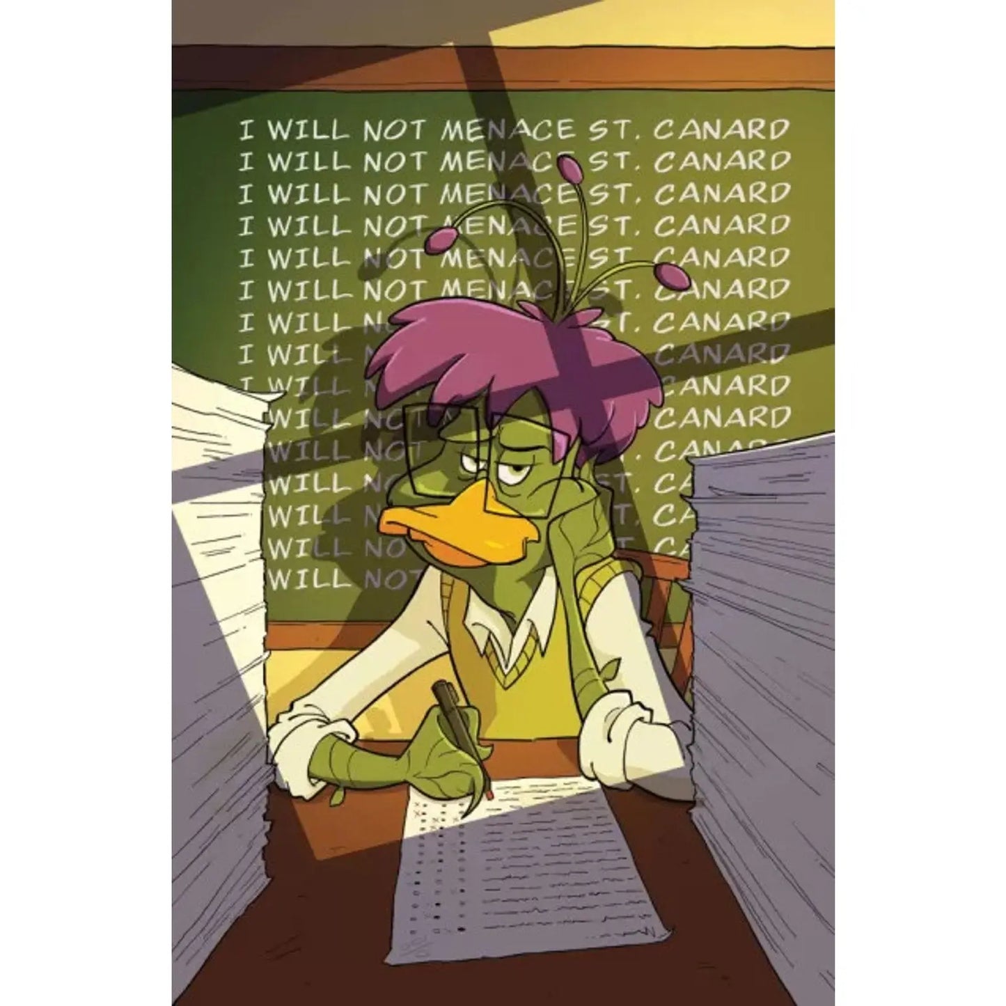 Darkwing Duck Vol. 2 2M Ted Brandt Incentive Virgin Variant (1:15) - MOD Shop LLC