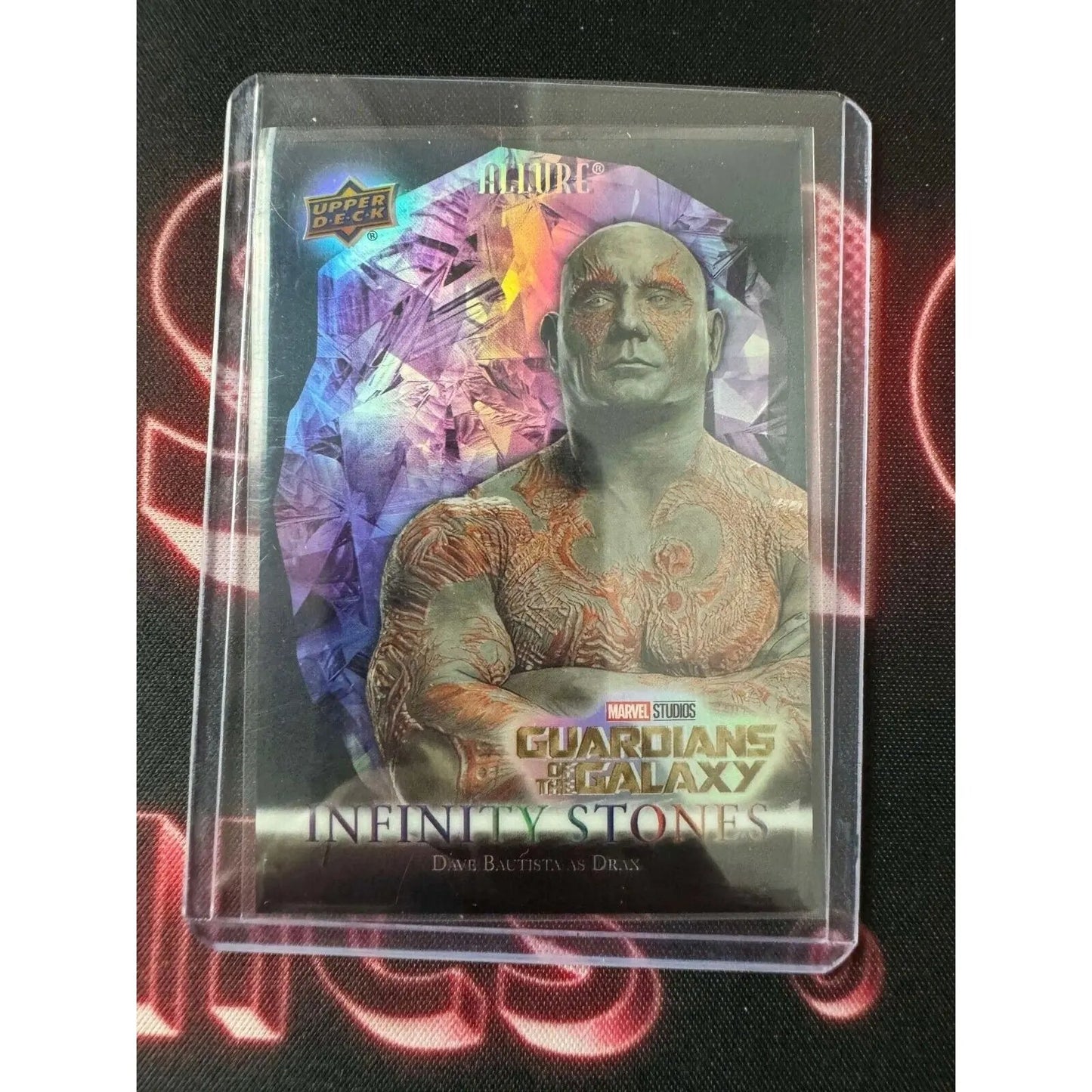 Dave Bautista as Drax Marvel Allure Infinity Stones Power Stone 113/299 - MOD Shop LLC