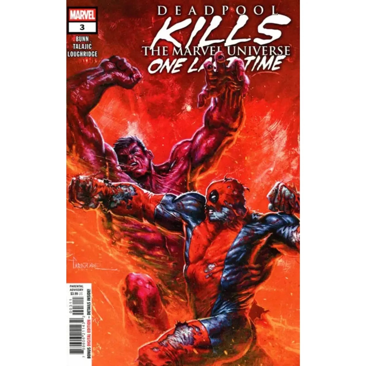 Deadpool Kills the Marvel Universe One Last Time 3A Davide Paratore Regular - MOD Shop LLC