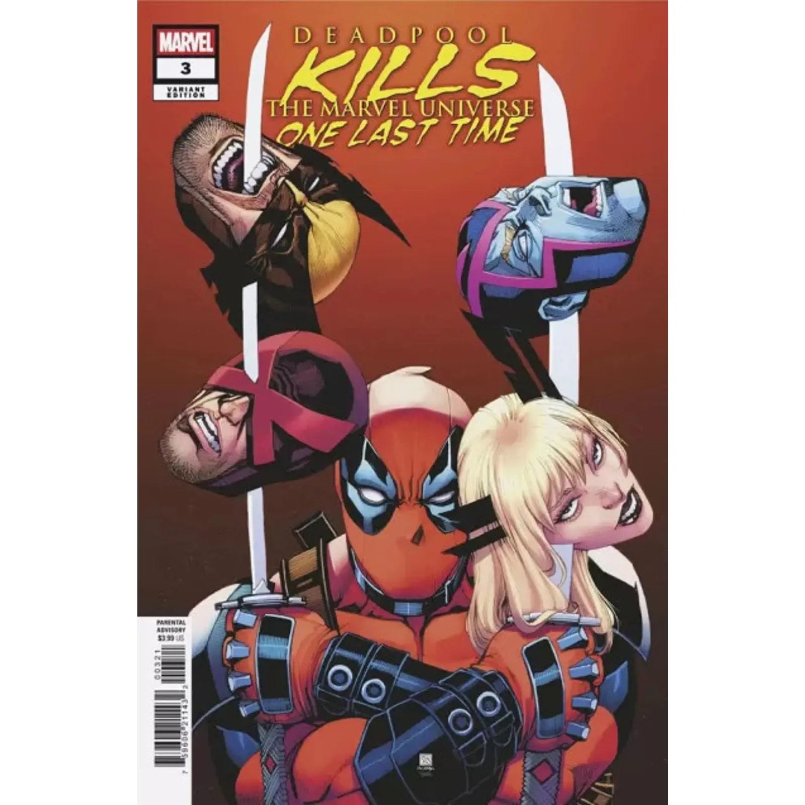Deadpool Kills the Marvel Universe One Last Time 3B Bernard Chang Variant - MOD Shop LLC