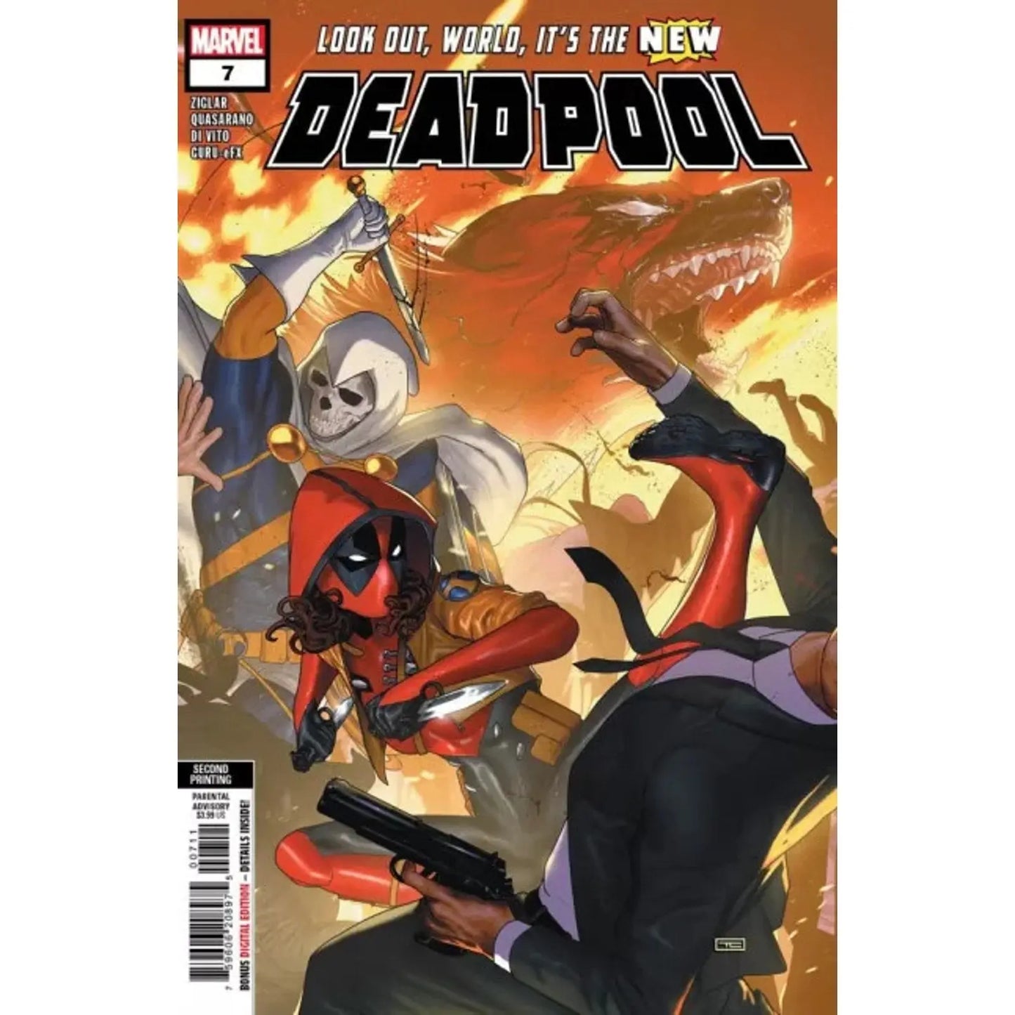 Deadpool, Vol. 9 7O 2nd Printing Taurin Clarke - MOD Shop LLC