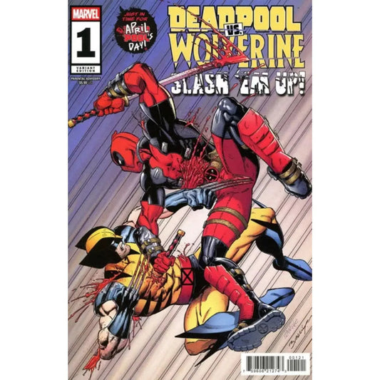Deadpool Vs. Wolverine Slash Em Up! 1B Mark Bagley Variant - MOD Shop LLC