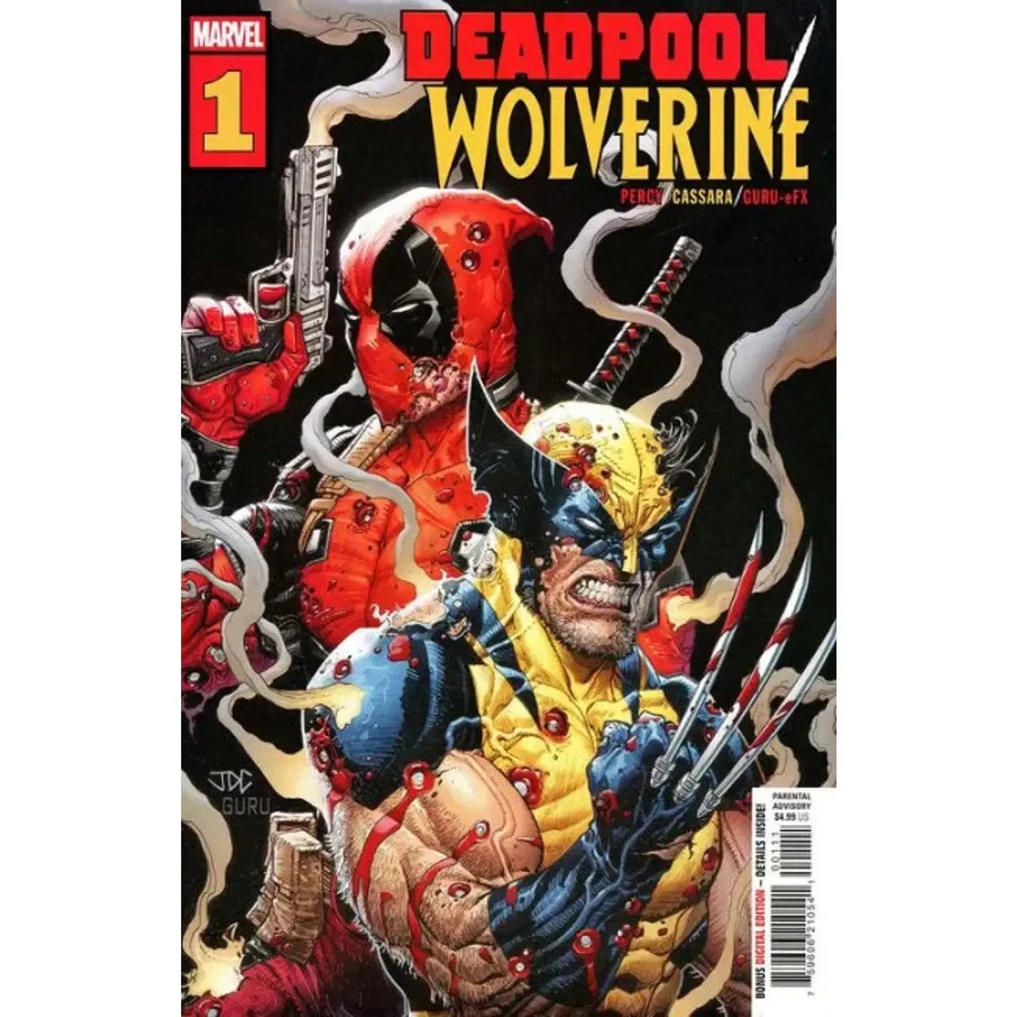 Deadpool / Wolverine 1A Joshua Cassara Regular - MOD Shop LLC