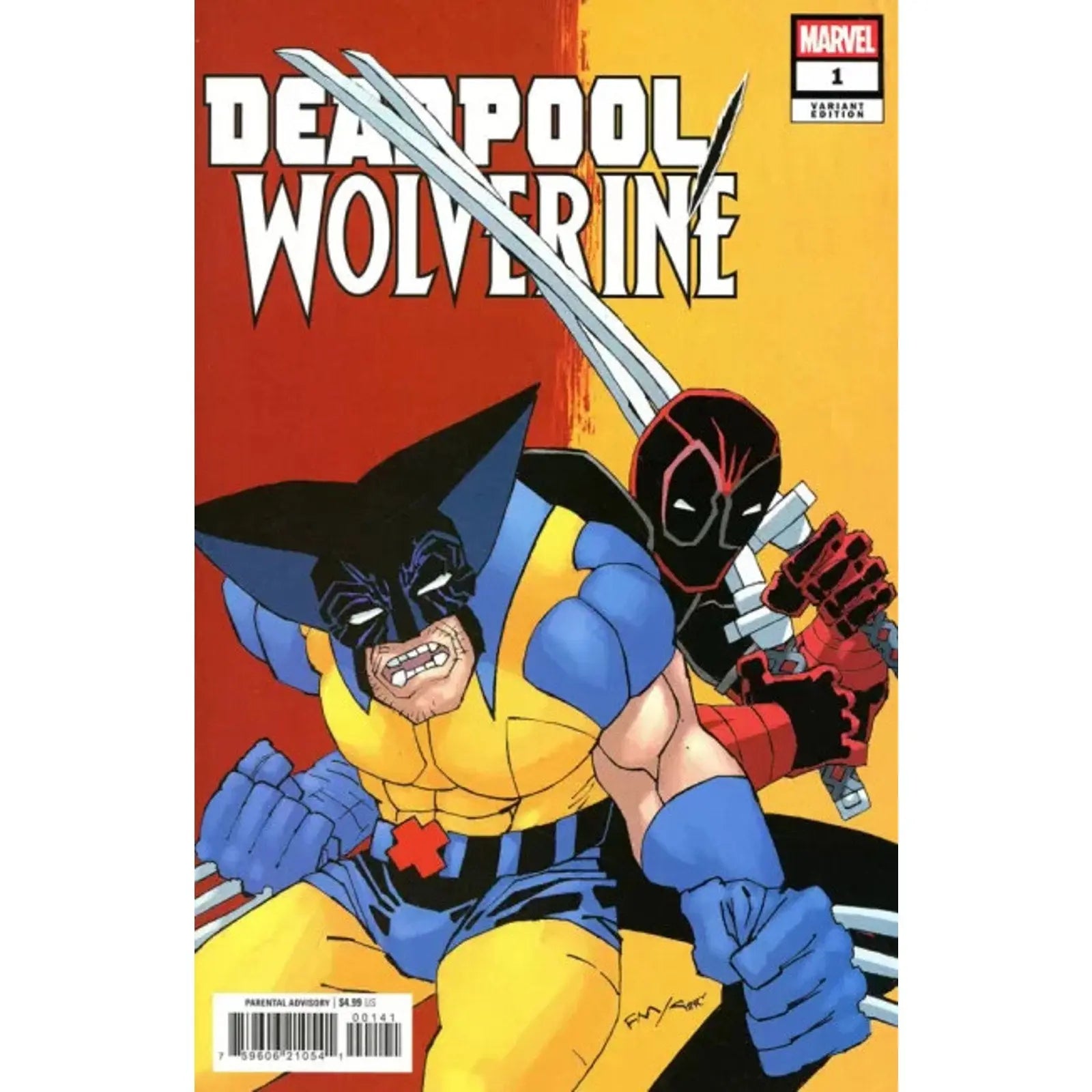 Deadpool / Wolverine 1D Frank Miller Variant - MOD Shop LLC