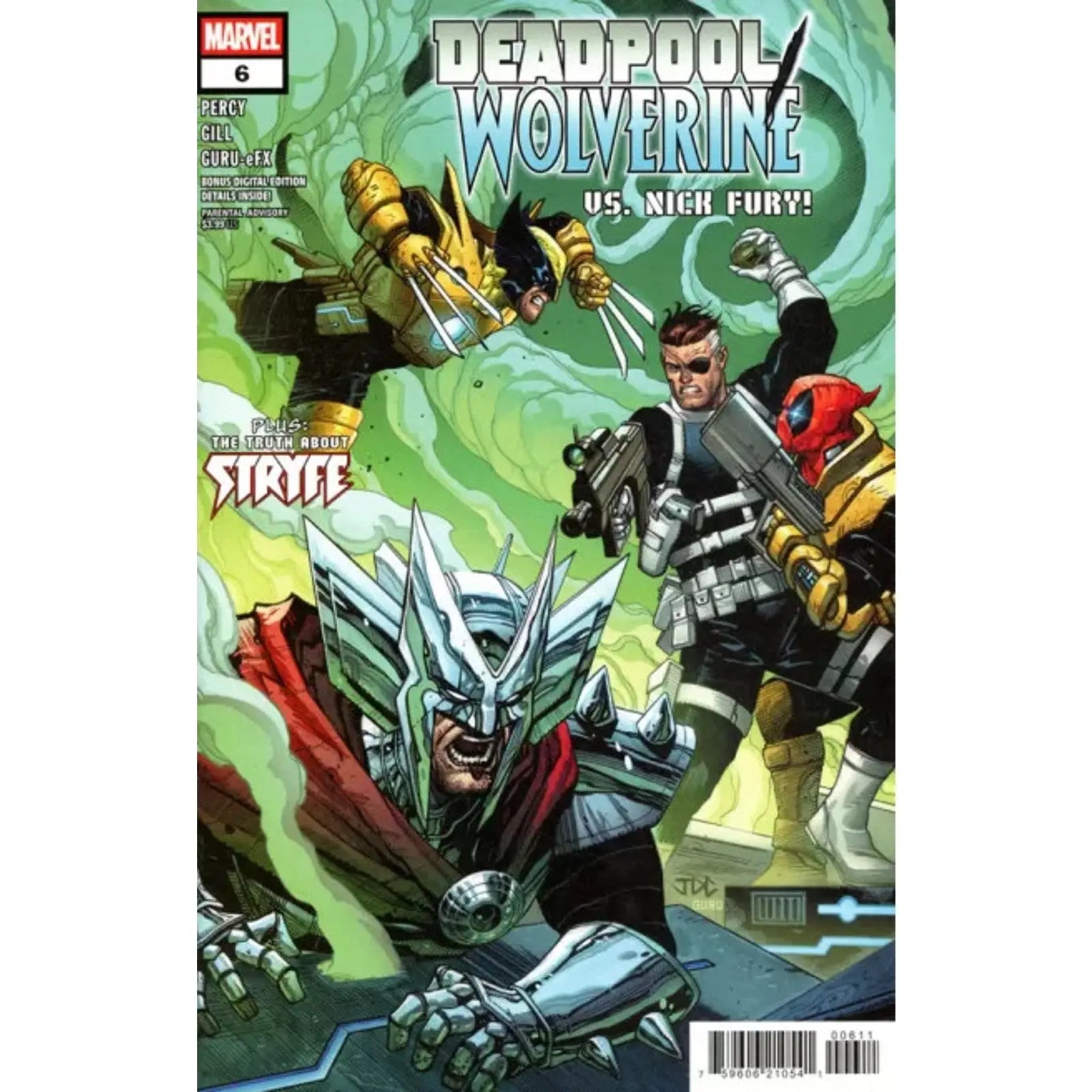 Deadpool / Wolverine 6A Joshua Cassara Regular - MOD Shop LLC