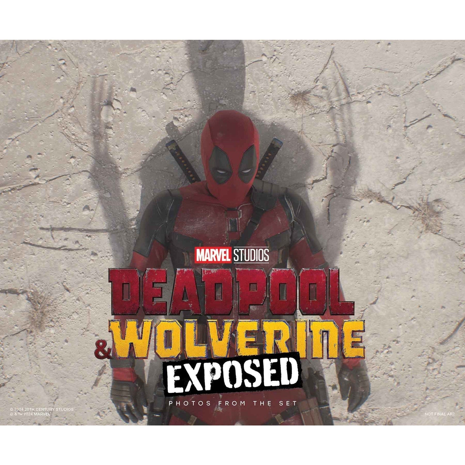 Deadpool & Wolverine Exposed Photos from the Set - Hardcover - MOD Shop LLC