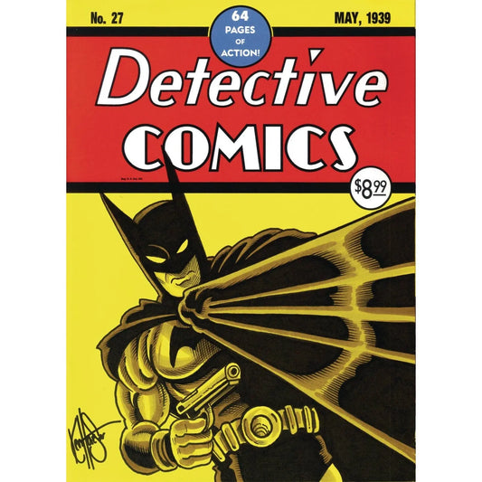 DF Detective Comics #27 Batman Day 2024 Facsimile Blank Signed - MOD Shop LLC