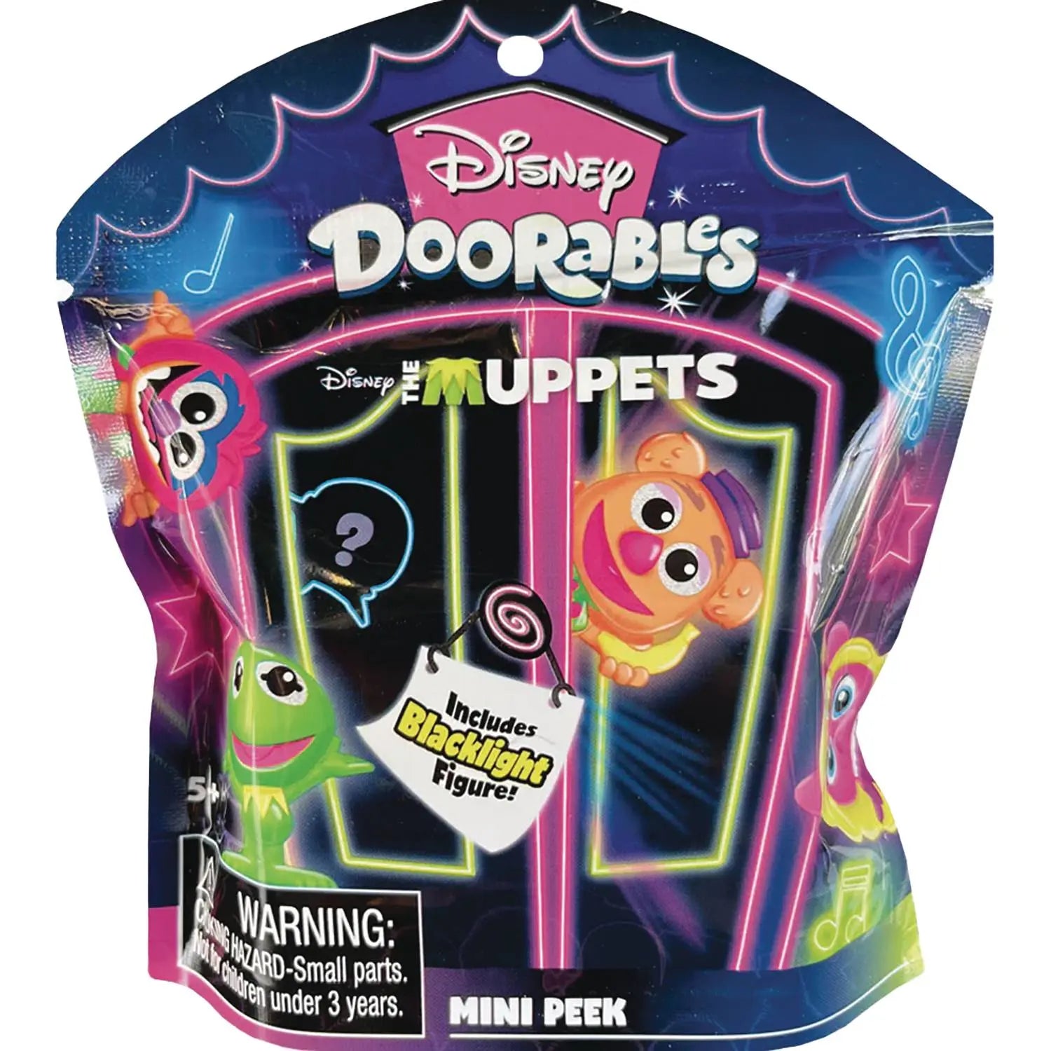 Disney Doorables - Muppets - Blacklight Figure - Individual Blind Bag - MOD Shop LLC
