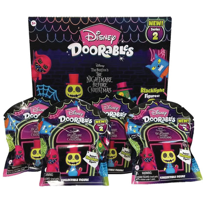 Disney Doorables - Nightmare Before Christmas - Blacklight Figure - Individual Blind Bag - MOD Shop LLC