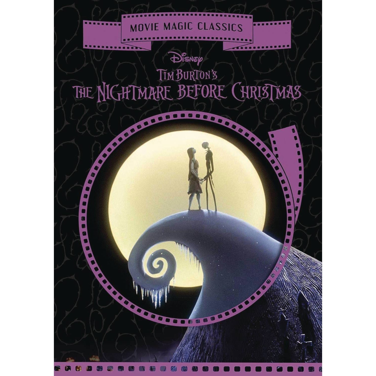 Disney Movie Magic Classics Hardcover - Tim Burton's The Nightmare Before Christmas - Lenticular Cover - MOD Shop LLC