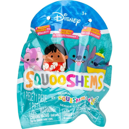 Disney Stitch Squooshems by Squishmallows - Single Blind Bag - MOD Shop LLC