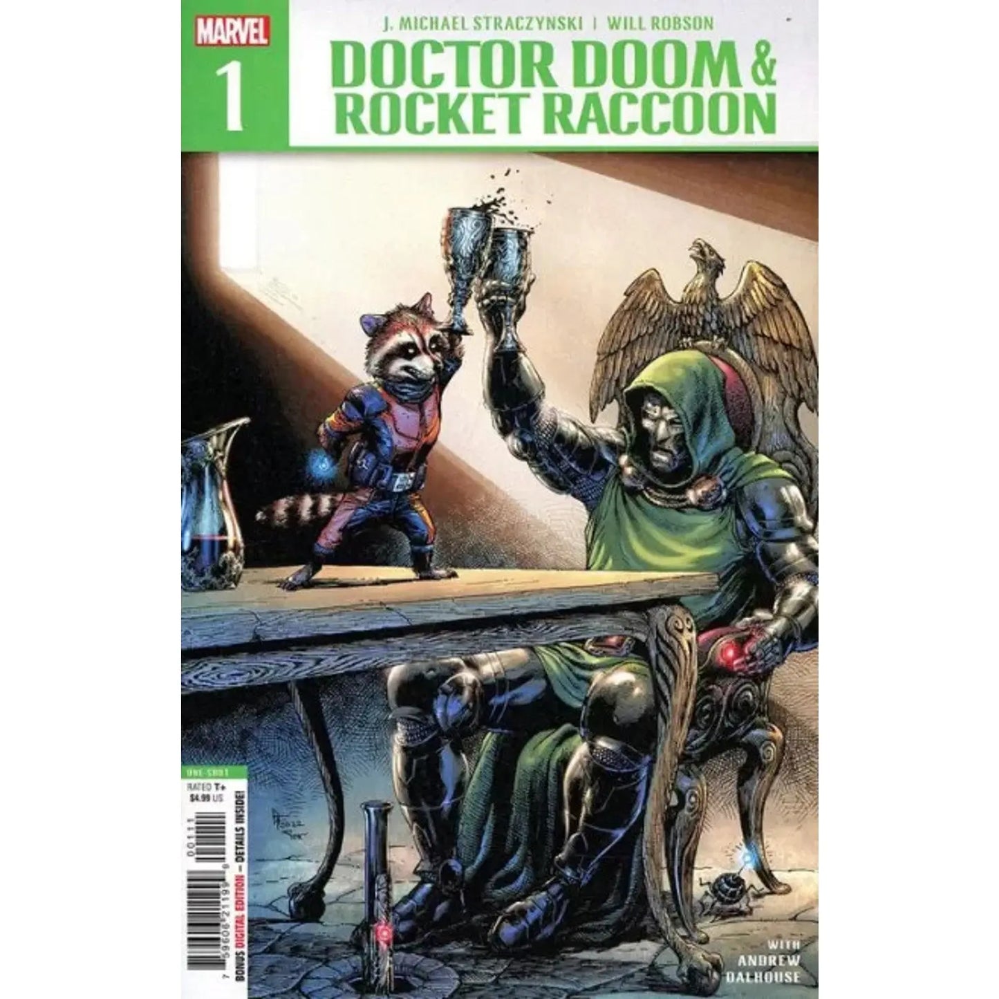 Doctor Doom & Rocket Raccoon 1A Gary Frank Regular - MOD Shop LLC