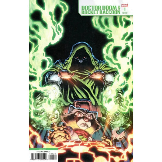 Doctor Doom & Rocket Raccoon 1B Will Robson Variant - MOD Shop LLC