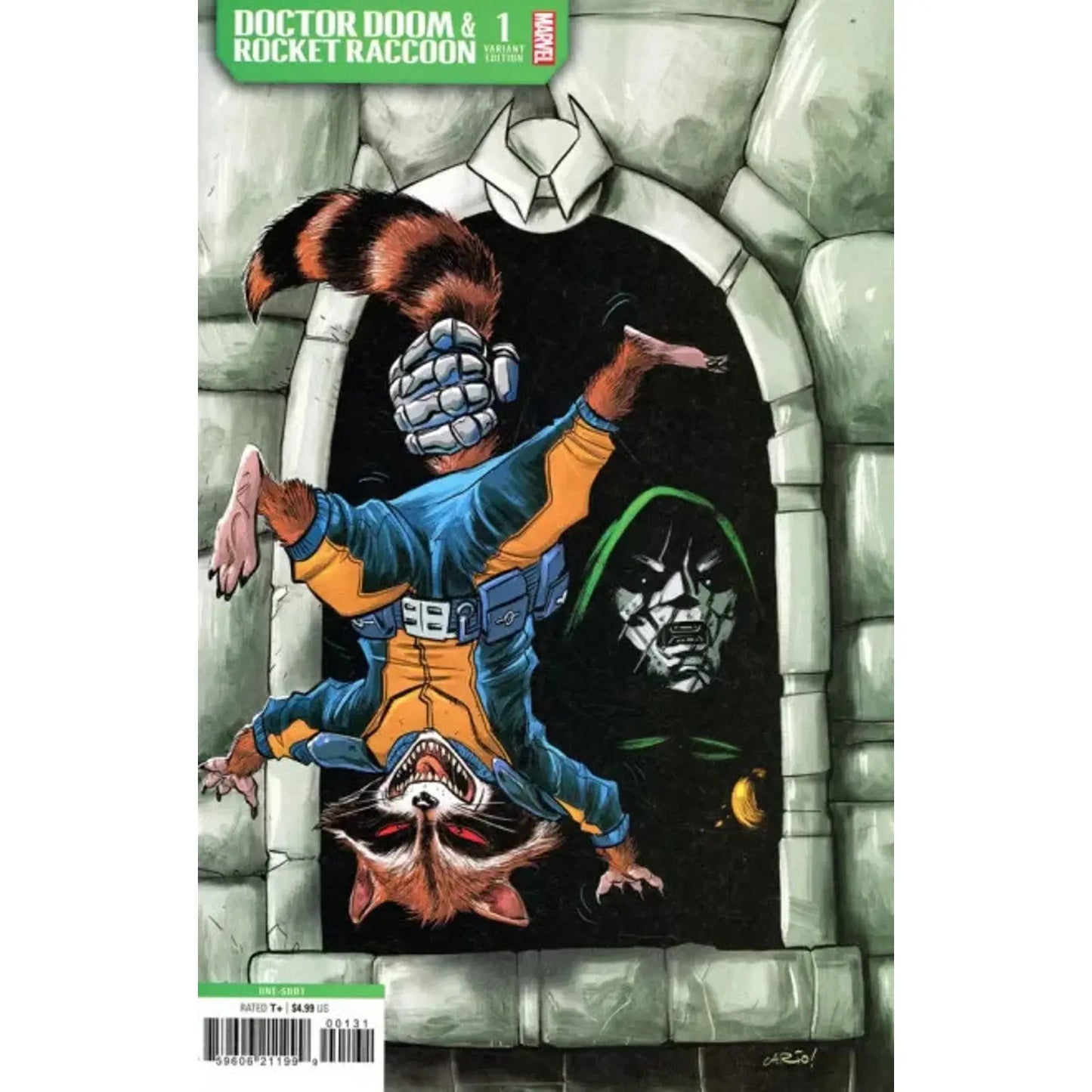 Doctor Doom & Rocket Raccoon 1C Ario Anindito Windowshades Variant - MOD Shop LLC