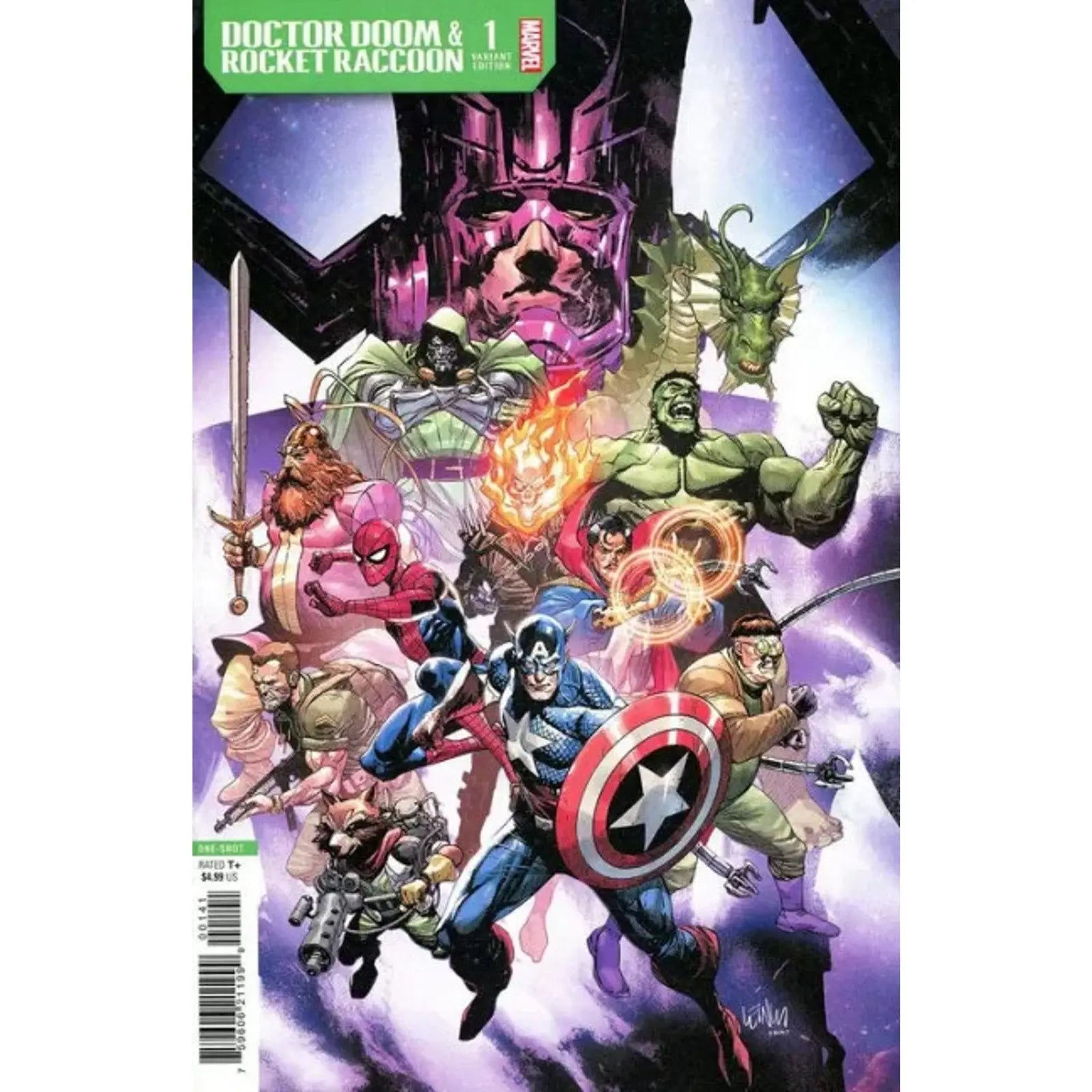 Doctor Doom & Rocket Raccoon 1D Leinil Francis Yu Promo Variant - MOD Shop LLC