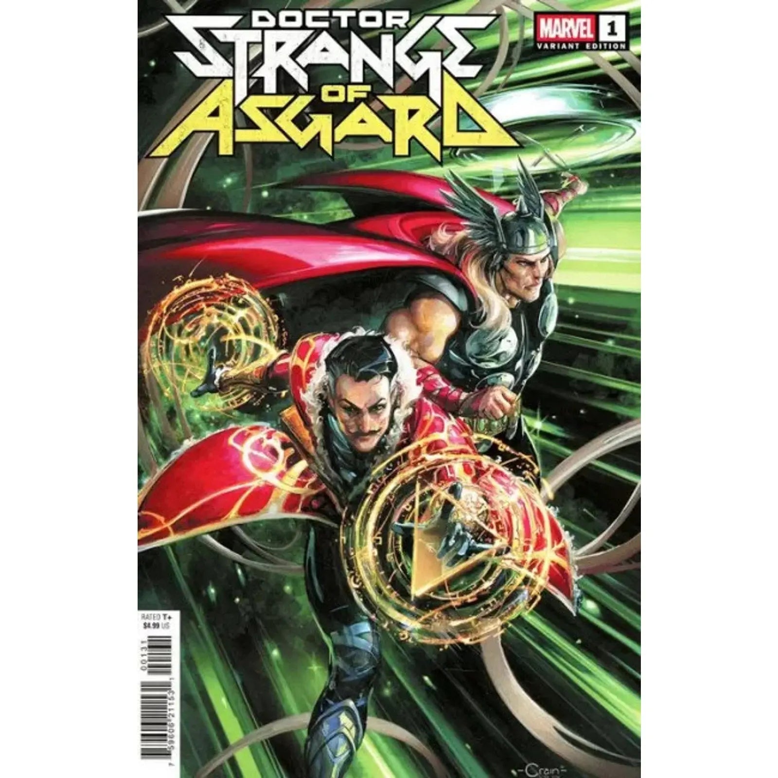 Doctor Strange of Asgard 1C Clayton Crain Variant - MOD Shop LLC