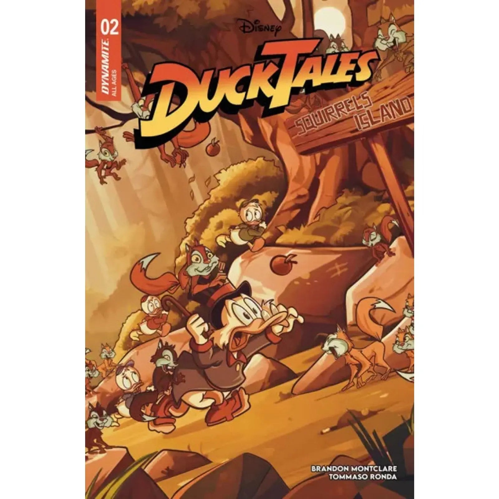 Ducktales (Dynamite) 2J Francesco Tomaselli Incentive Foil Variant (1:10) - MOD Shop LLC