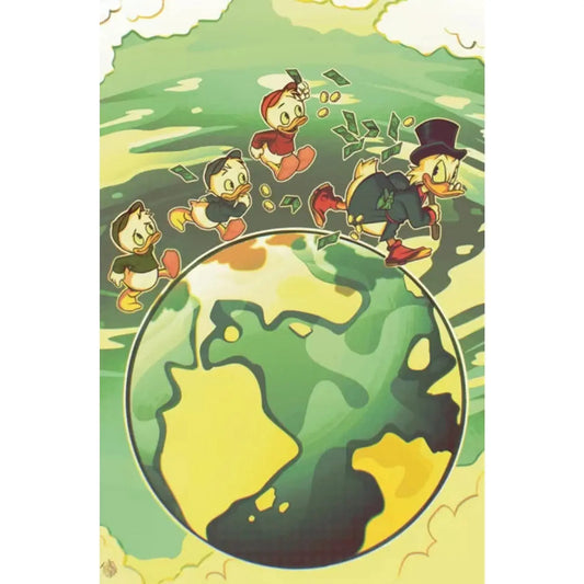 Ducktales (Dynamite Entertainment) 1I Francesco Tomaselli Metal Premium Variant - MOD Shop LLC