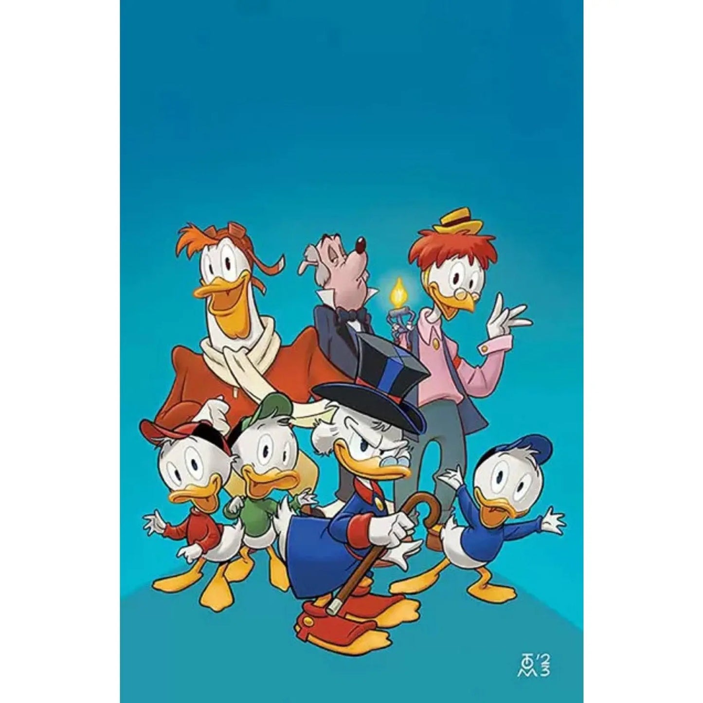 Ducktales (Dynamite Entertainment) 2T Tommaso Ronda Incentive Virgin Variant - MOD Shop LLC
