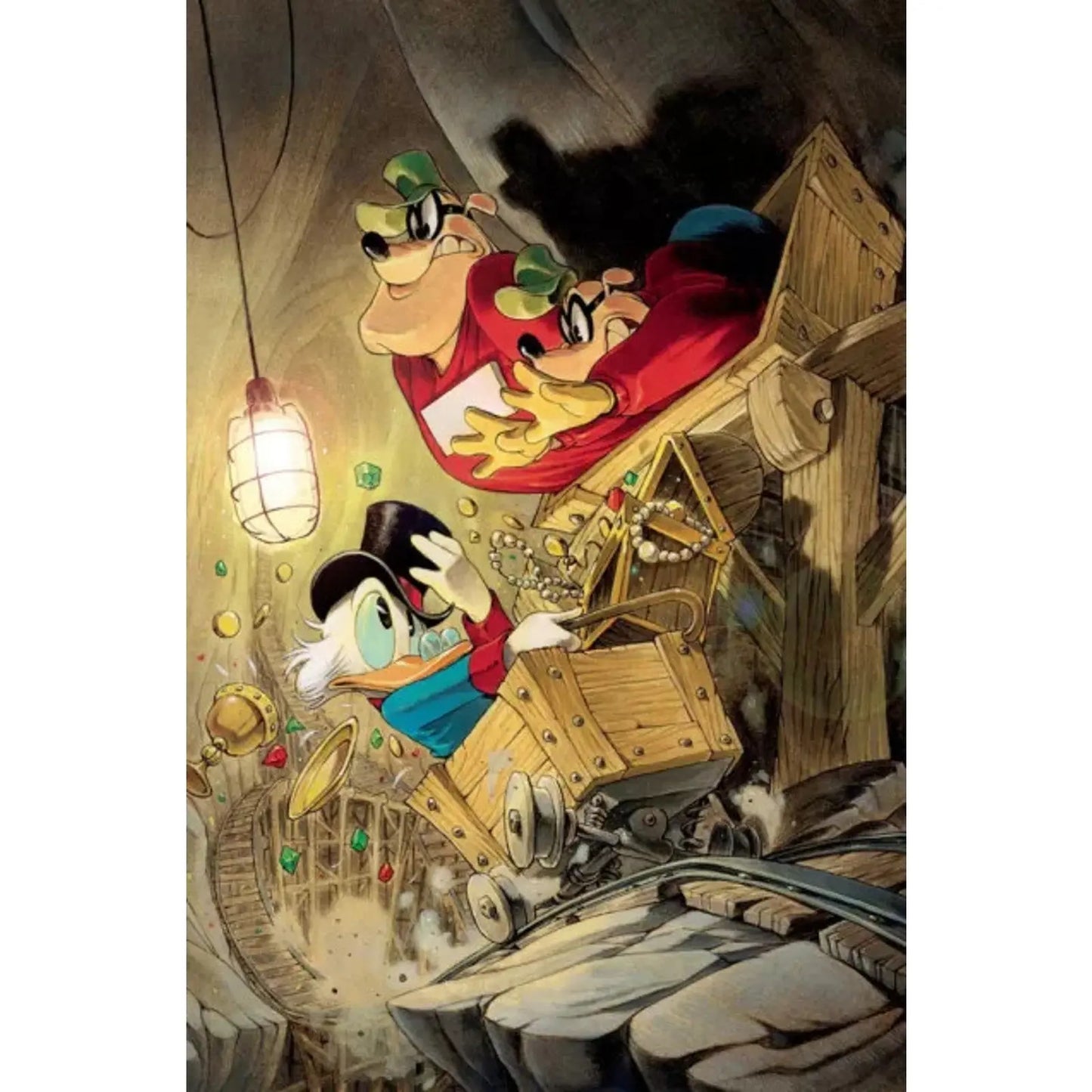 Ducktales (Dynamite Entertainment) 3G Ivan Bigarella Foil Virgin Variant - MOD Shop LLC