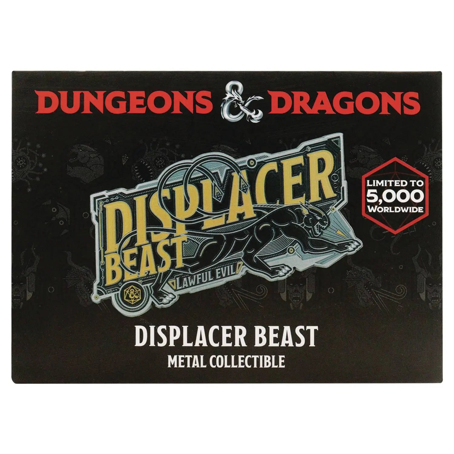 Dungeons & Dragons Displacer Beast Limited Edition Ingot - MOD Shop LLC