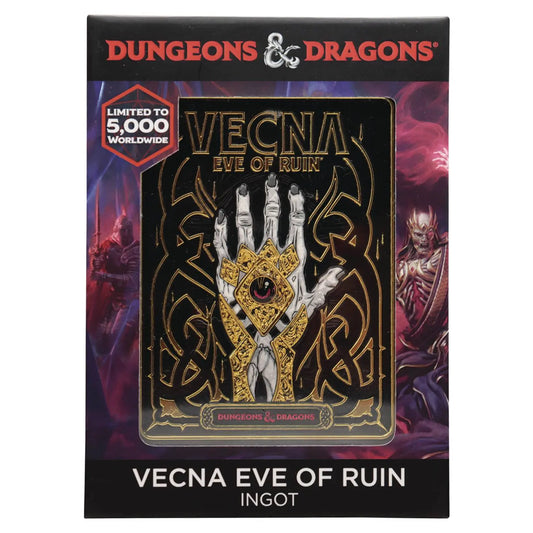 Dungeons & Dragons Vecna Eve of Ruin Ingot - Limited Edition - /5000 - MOD Shop LLC