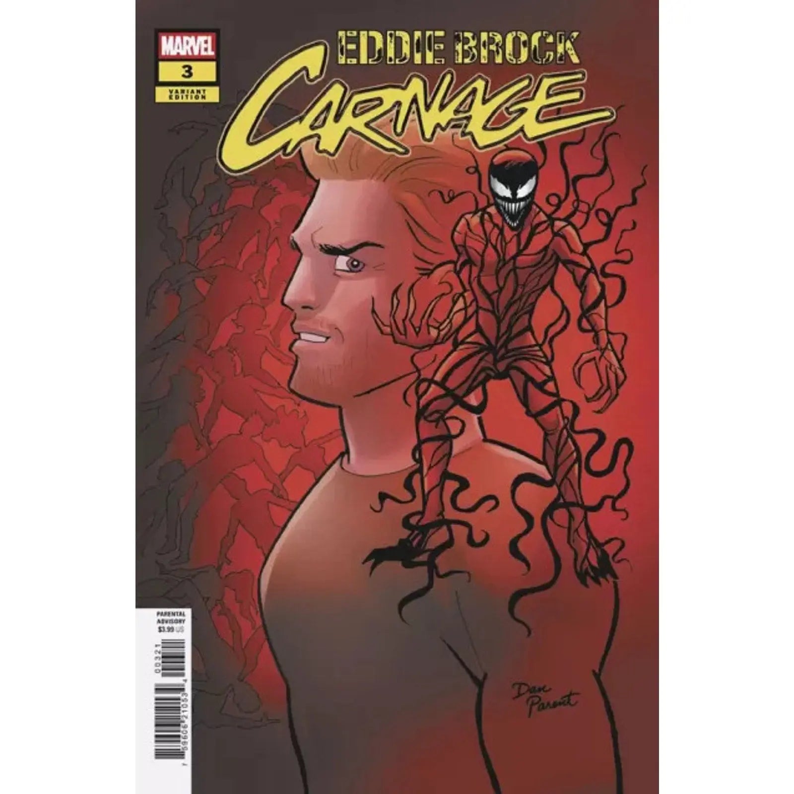 Eddie Brock: Carnage 3B Dan Parent Variant - MOD Shop LLC