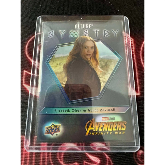 Elizabeth Olsen as Wanda Maximoff Marvel Allure Black Symmetry - MOD Shop LLC