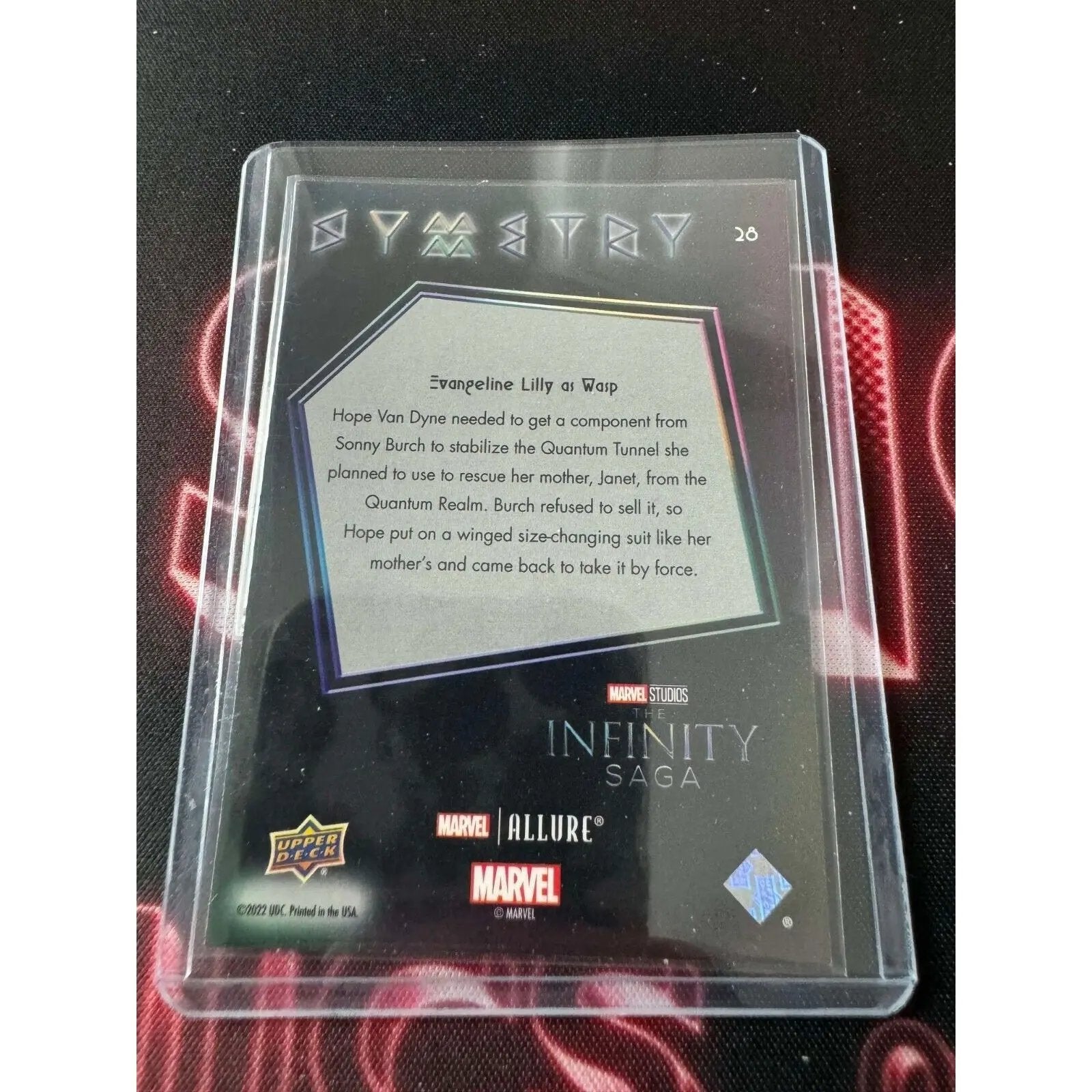 Evangeline Lilly as Wasp Marvel Allure Black Symmetry - MOD Shop LLC