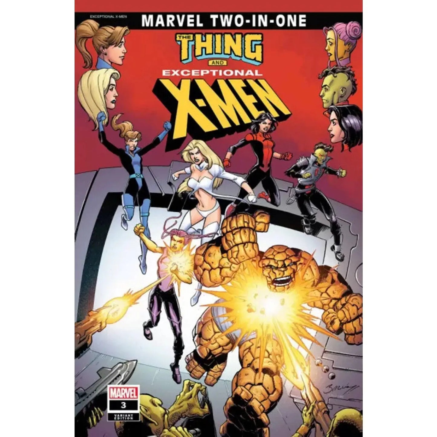 Exceptional X - Men 3C Mark Bagley Marvel Two - in - One Variant - MOD Shop LLC