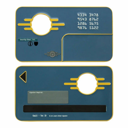 Fallout Vault Security Keycard Replica - MOD Shop LLC