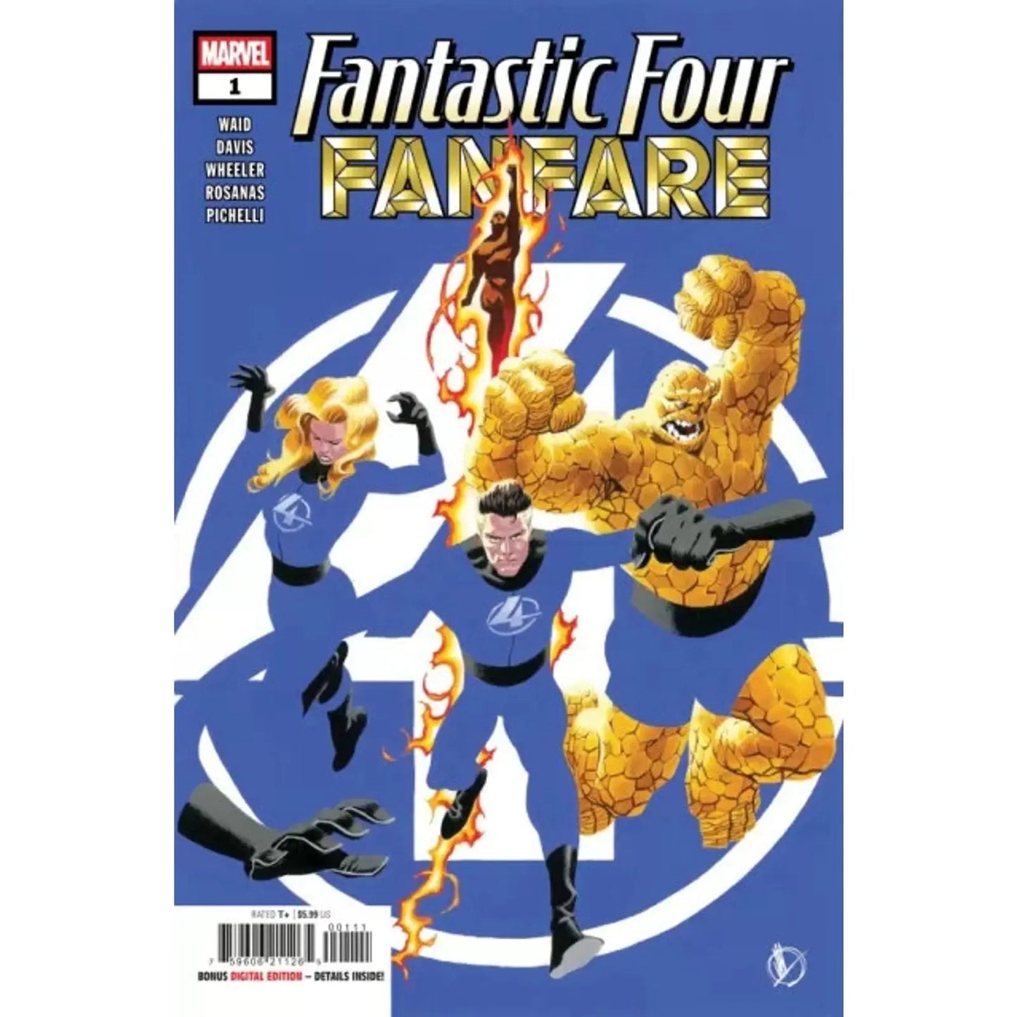 Fantastic Four: Fanfare 1A Matteo Scalera Regular - MOD Shop LLC