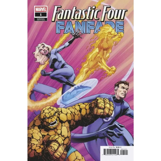 Fantastic Four: Fanfare 1B Mark Bagley Variant - MOD Shop LLC