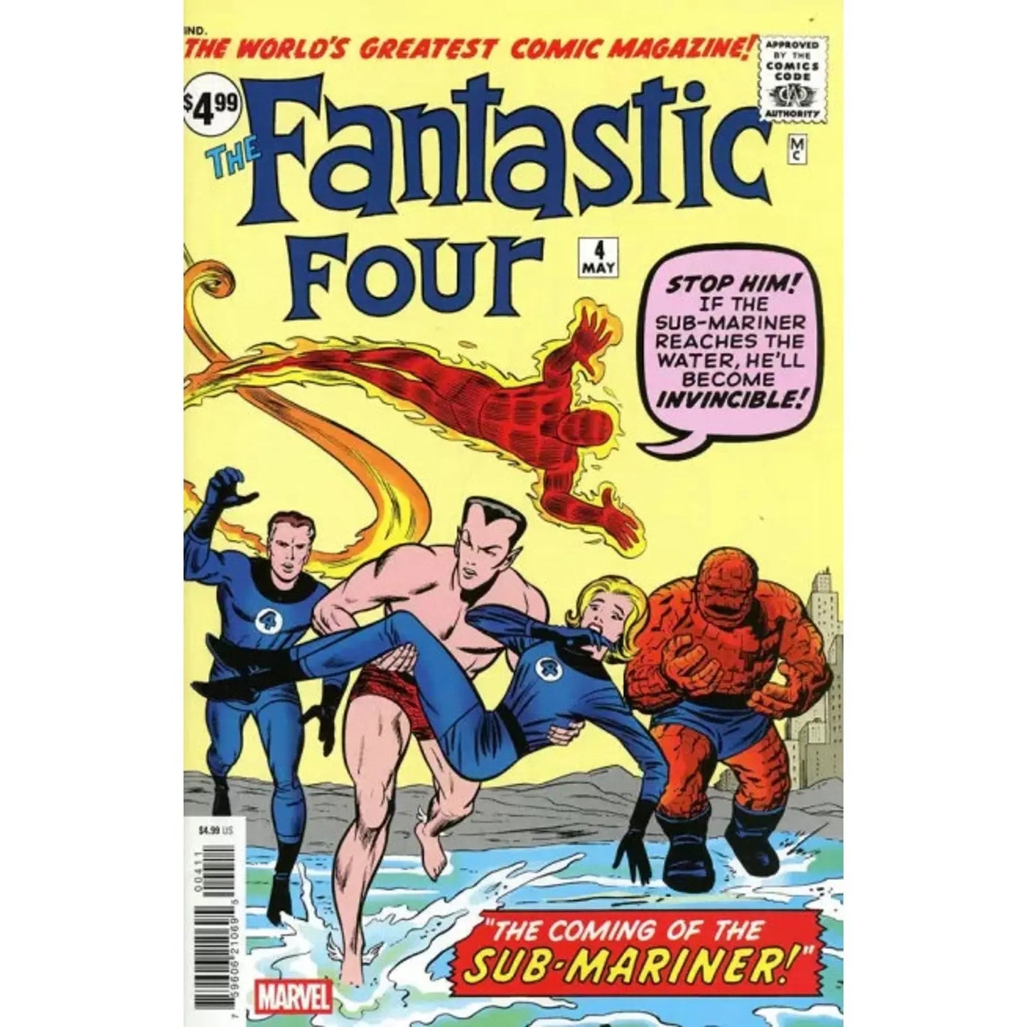 Fantastic Four, Vol. 1 4C Facsimile - MOD Shop LLC