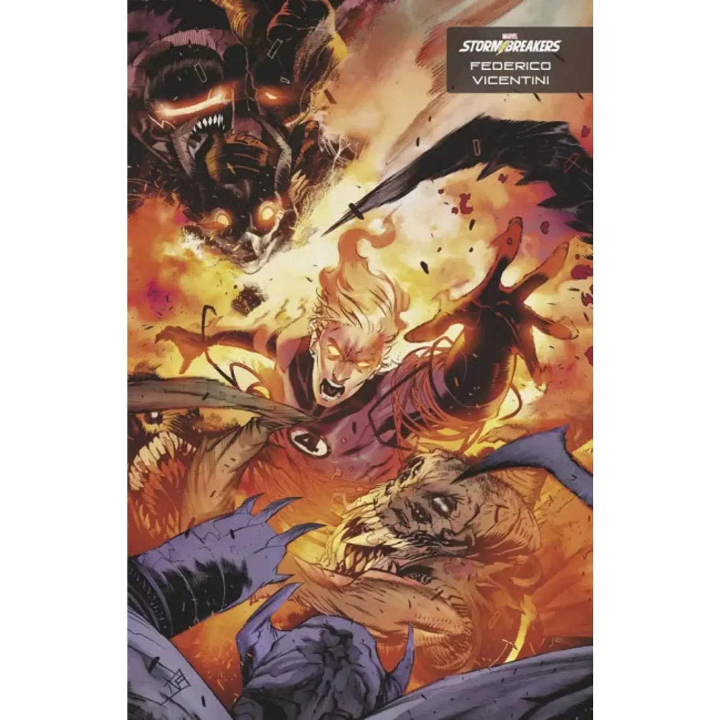Fantastic Four, Vol. 7 27E Federico Vicentini Stormbreakers Variant - MOD Shop LLC