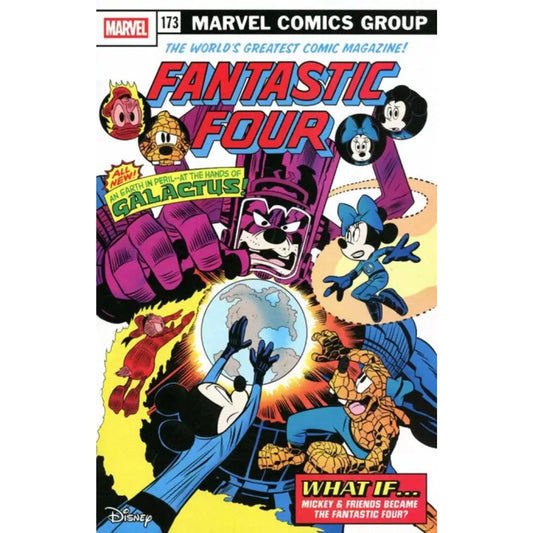 Fantastic Four, Vol. 7 31C Claudio Sciarrone Disney What If? Variant - MOD Shop LLC