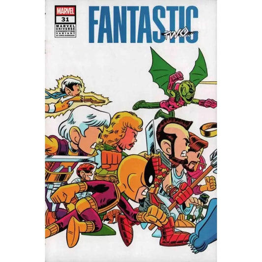 Fantastic Four, Vol. 7 31D Chris Giarrusso Marvel Universe Connecting Variant - MOD Shop LLC