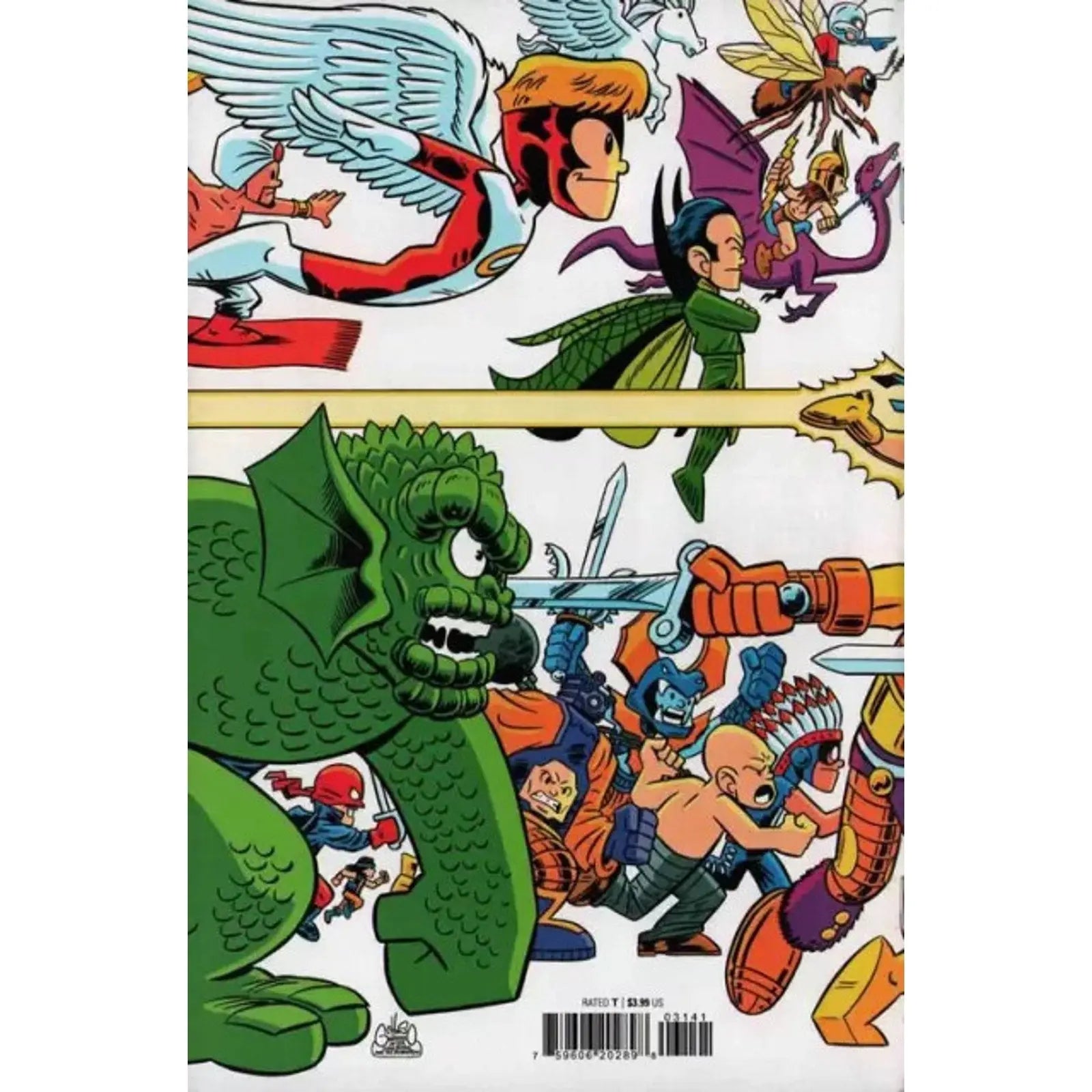 Fantastic Four, Vol. 7 31D Chris Giarrusso Marvel Universe Connecting Variant - MOD Shop LLC