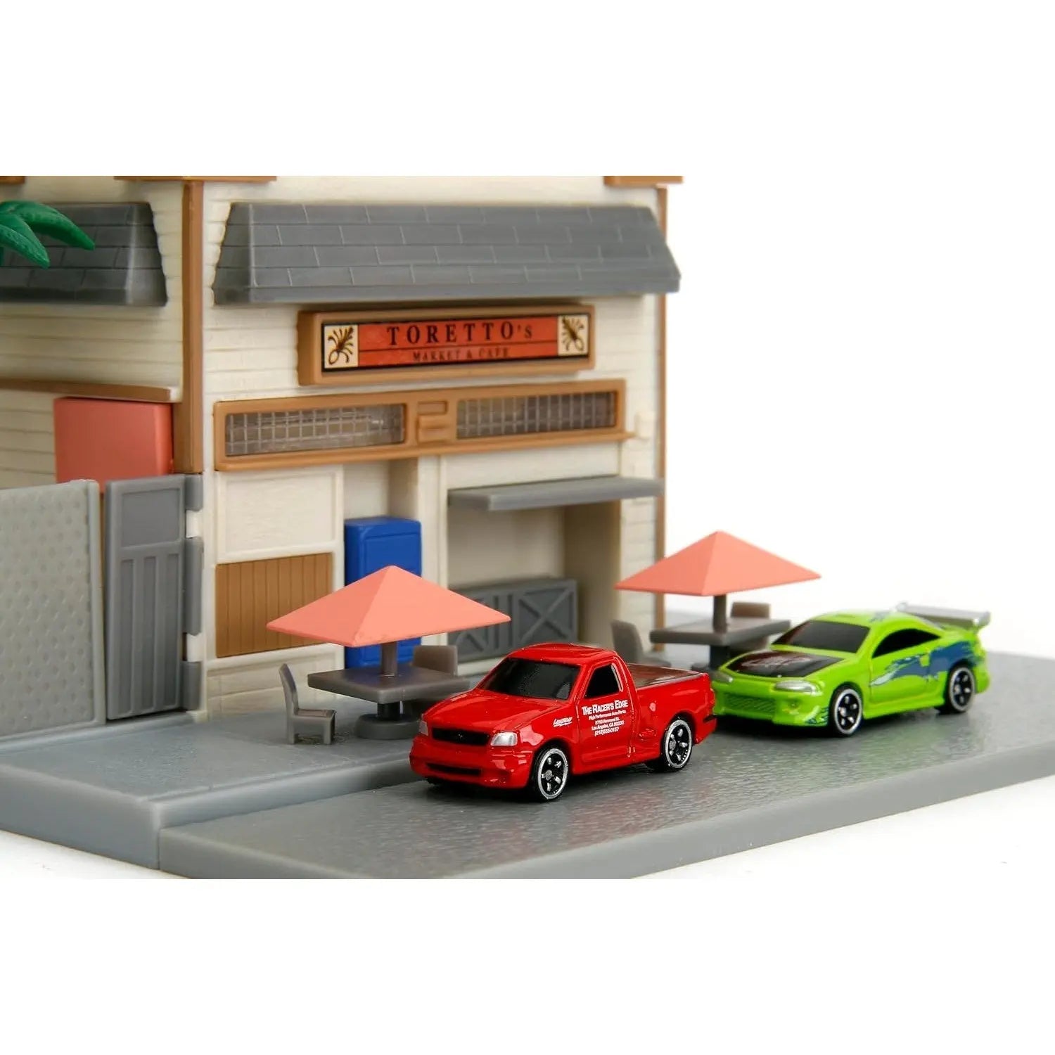 Fast & Furious - Toretto's Market Die - Cast Nanoscene with Vehicles - MOD Shop LLC